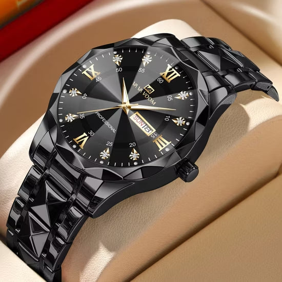 Men′s Day of The Week Date Quartz Watch